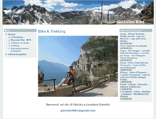 Tablet Screenshot of gianolinibike.it